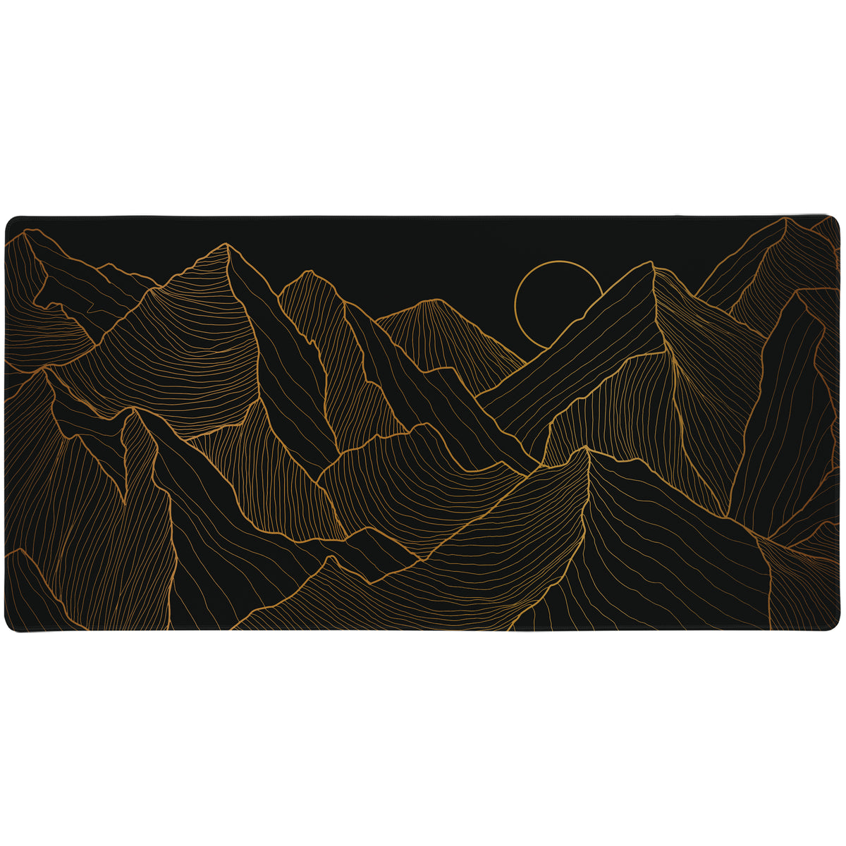 Golden Mountains - Mousepad