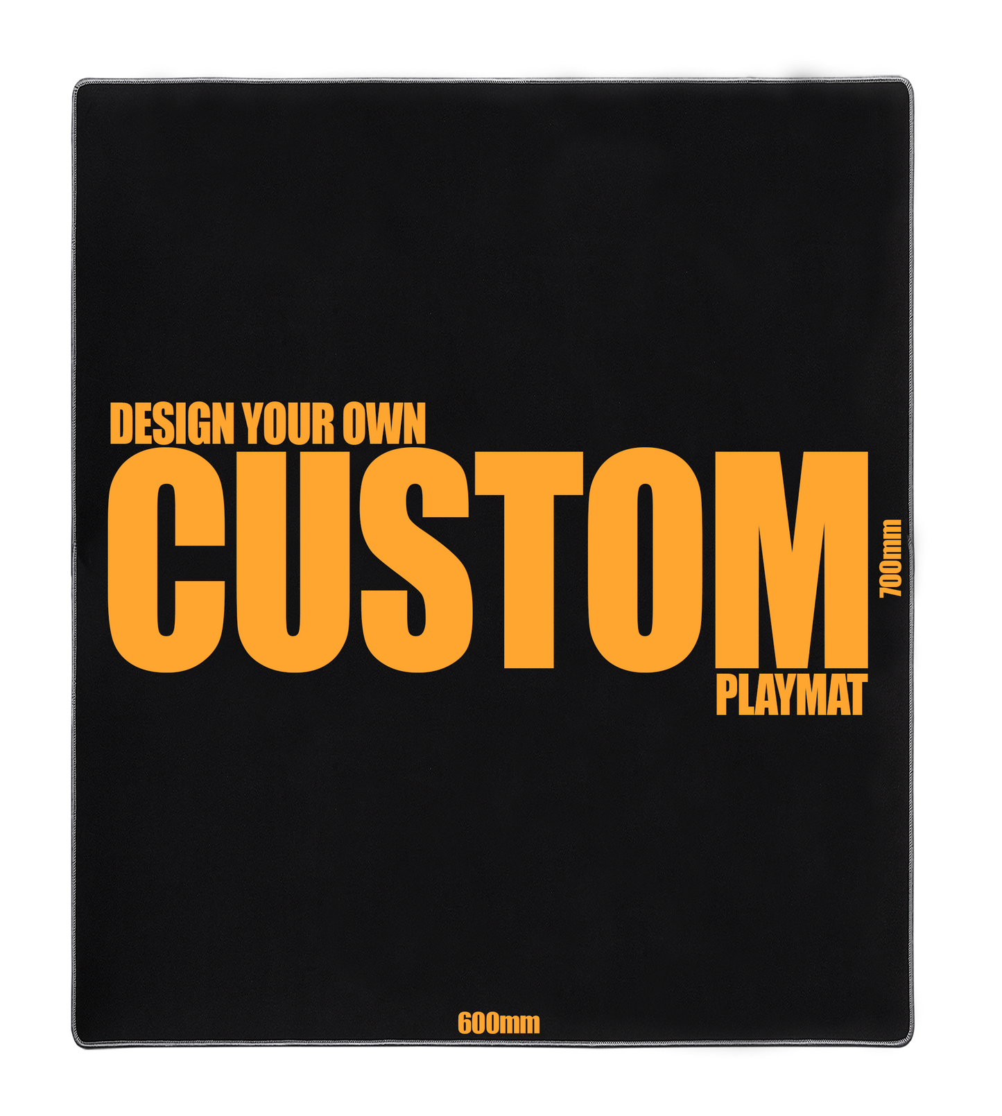 Custom TCG Playmat - Two Player (600mm x 700mm)